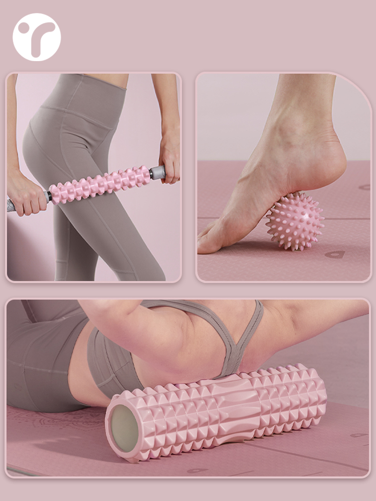 Yoga Fitness Stretching - Массажный ролик из цельного пенопласта для