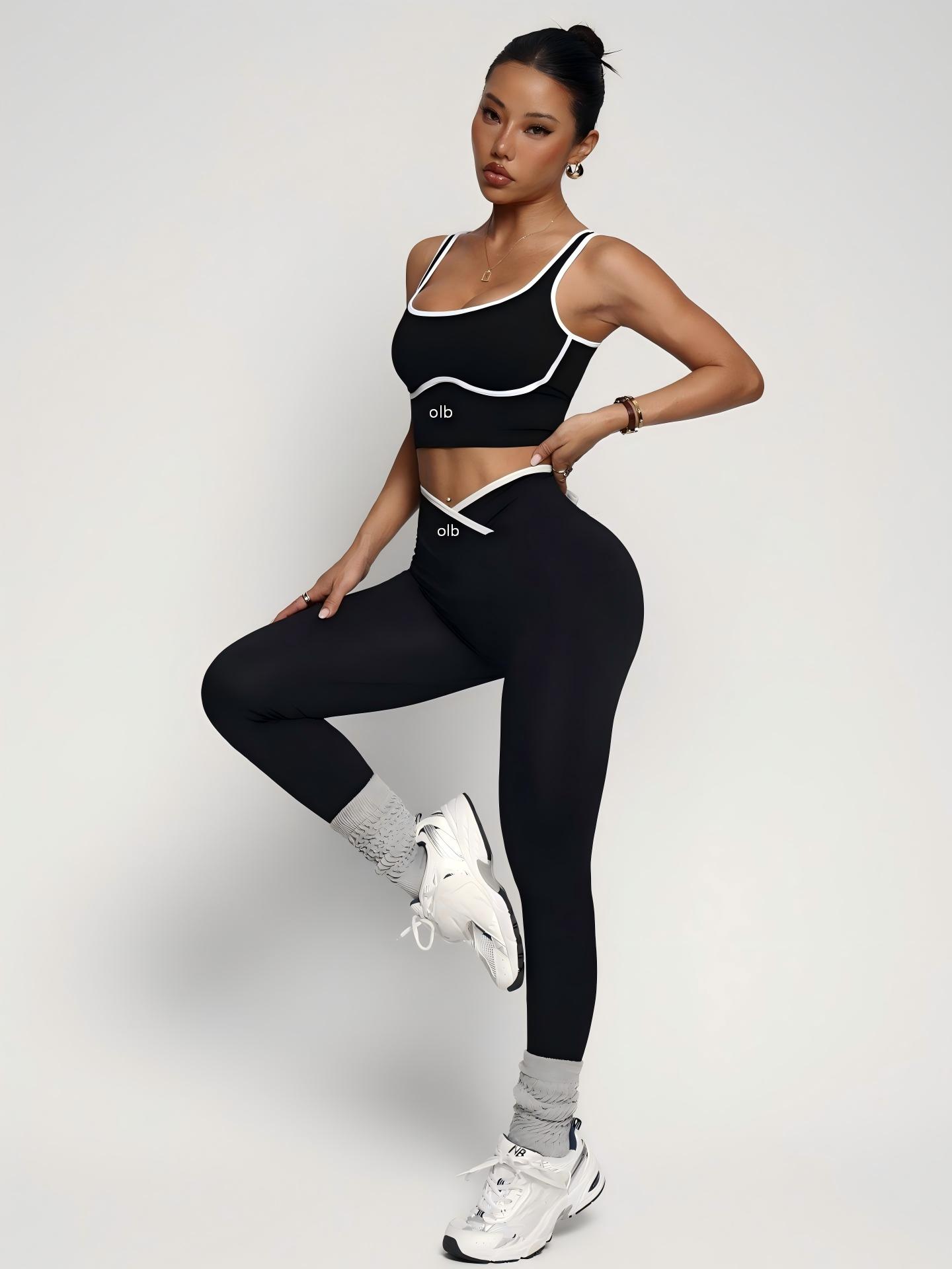 Yoga Fitness Set - Новый спортивный костюм из 2 предметов: