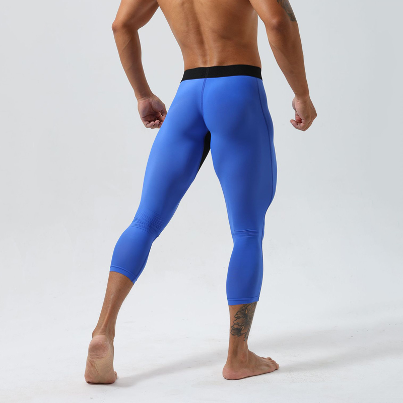Yoga Fitness For Men - Мужские компрессионные тайтсы с высокой талией,