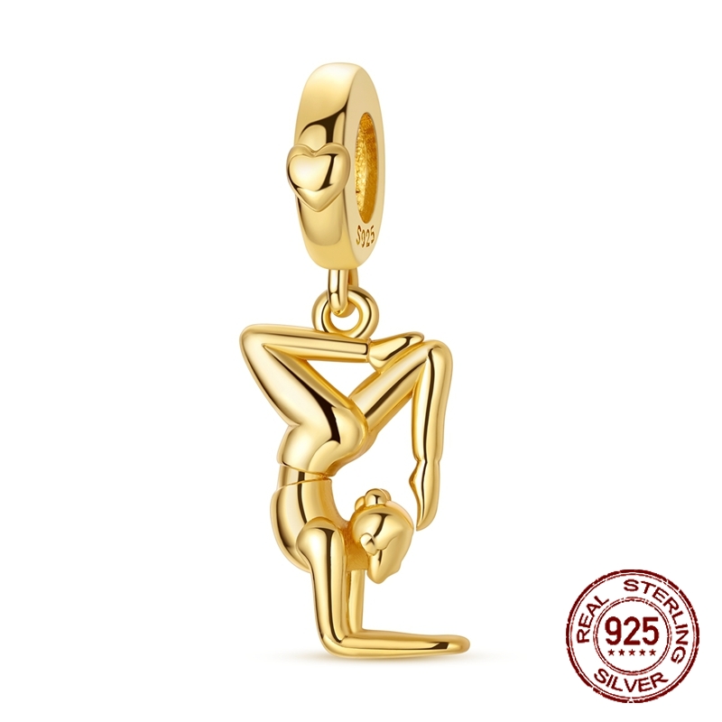 Yoga Fitness Gifts - Подвеска из стерлингового серебра 925 пробы